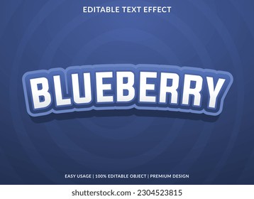 text effect editable template with abstract font style use for typography brand and logo