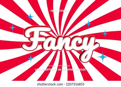 Text Effect - Fancy Words on Modern Background. Text can be changed and this Effect can be used in Graphic Style settings