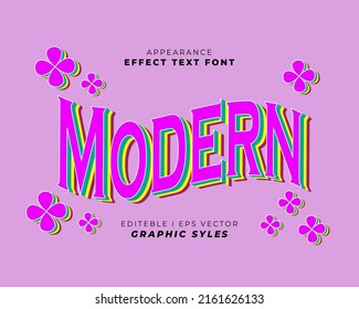 color de fuente 3D del efecto de texto. adecuado para su uso en los efectos de los textos y campañas de promoción de empresas. fácil de usar en la configuración de estilos gráficos