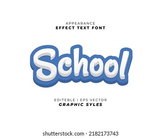 text effect font 3D color. suitable for use in the effect of business promotion texts and campaigns. easy to use in graphic styles settings