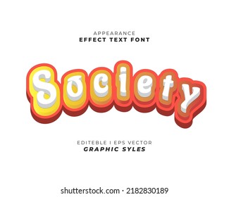 text effect font 3D color. suitable for use in the effect of business promotion texts and campaigns. easy to use in graphic styles settings