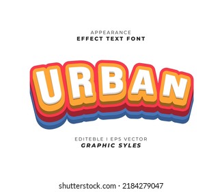 color de fuente 3D del efecto de texto. adecuado para su uso en los efectos de los textos y campañas de promoción de empresas. fácil de usar en la configuración de estilos gráficos.