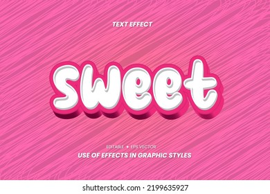 Text effect font 3D color. suitable for use in the effect of business promotion texts and campaigns. easy to use in graphic styles settings