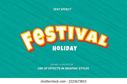 Color del tipo de letra 3D del efecto de texto. adecuado para su uso en los efectos de los textos y campañas de promoción de empresas. fácil de usar en la configuración de estilos gráficos