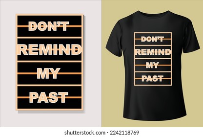 Text effect Luxury modern t-shirt design.