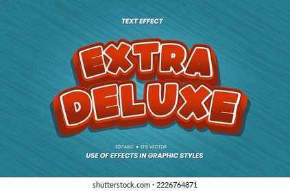 Text Effect Sticker with Color and 3D Design