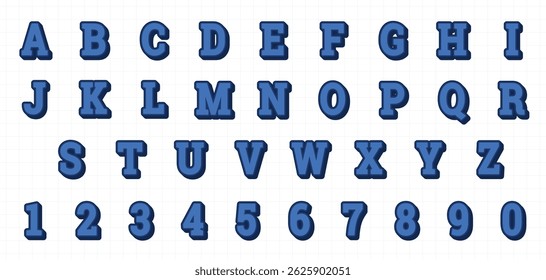text effect style letter design vector