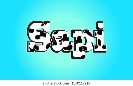 text effect. vector design eps 10