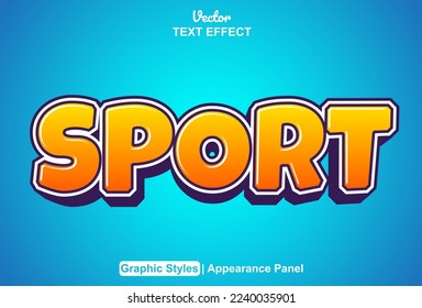 Text effects level up with graphic styles and can be edited.