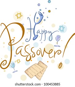 Text Featuring the Words Happy Passover