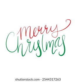 “Hand-drawn ‘Merry Christmas’ text with a festive, rustic feel, perfect for holiday cards and seasonal designs.”