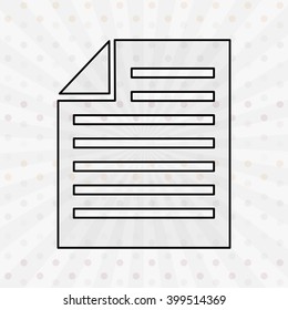 text file icon design 