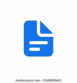 text file icon sign vector