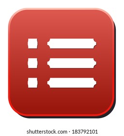 Text file sign icon