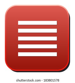 Text file sign icon