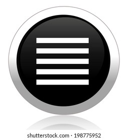 Text file sign icon