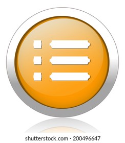 Text file sign icon