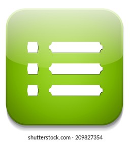 Text file sign icon