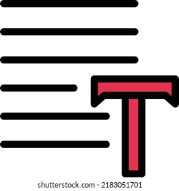 Text Fnot Vector illustration on a transparent background.Premium quality symmbols.Stroke vector icon for concept and graphic design.