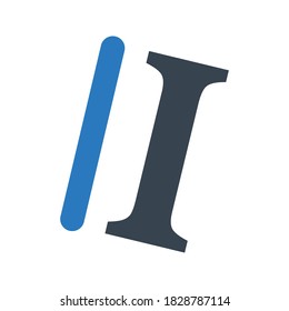 Text font icon.style,text (vector illustration)