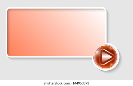text frame with arrow