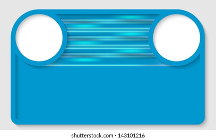 text frame with circle box