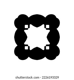 Text frame icon. Simple style big sale poster background symbol. logo design element. T-shirt printing. Vector for sticker.