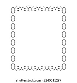 Text frame icon. Simple style big sale poster background symbol. logo design element. T-shirt printing. Vector for sticker.