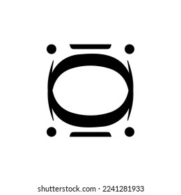 Text frame icon. Simple style big sale poster background symbol. logo design element. T-shirt printing. Vector for sticker.