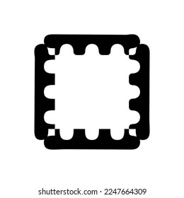 Text frame icon. Simple style big sale poster background symbol. logo design element. T-shirt printing. Vector for sticker.