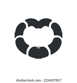 Text frame icon. Simple style big sale poster background symbol. logo design element. T-shirt printing. Vector for sticker.