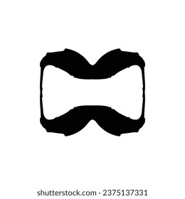 Text frame icon. Simple style big sale poster background symbol. logo design element. T-shirt printing. Vector for sticker.