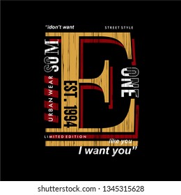 text frame slogan graphic typography design vector for ready print t shirt