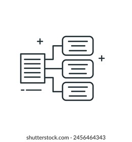 Text Generation AI Text Synthesis Vector Icon Design