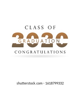 Text for graduation design, congratulation event, T-shirt, party, high school or college graduate