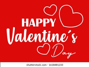TEXT HAPPY VALENTINE'S DAY HEART 