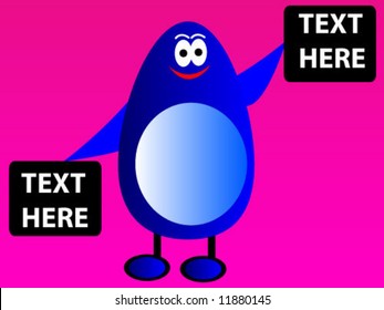 text here
