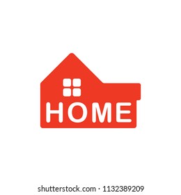 text home symbol simple logo vector