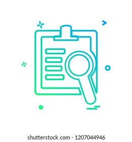 Text icon design vector