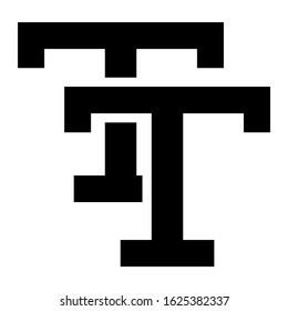 text icon or logo isolated sign symbol vector illustration - high quality black style vector icons
