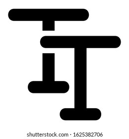 text icon or logo isolated sign symbol vector illustration - high quality black style vector icons
