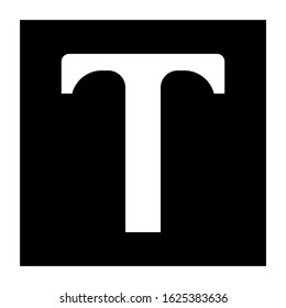 text icon or logo isolated sign symbol vector illustration - high quality black style vector icons
