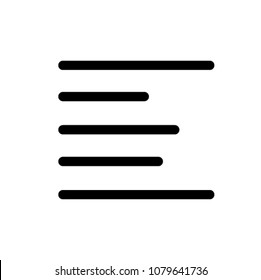 text ICON SYMBOL PICTOGRAM VECTOR