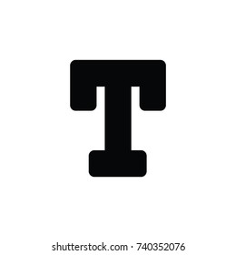 Text icon vector design illustration