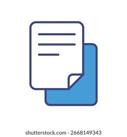 Text icon vector stock illustration