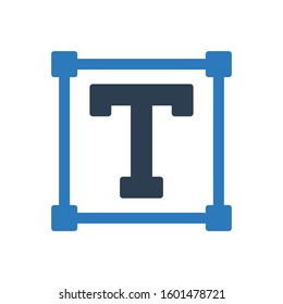 text icon vector symbol illustration