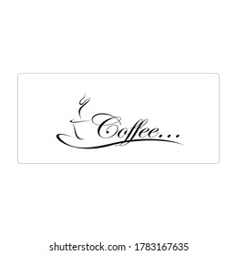 diseño de arte caligráfico de ilustración de texto y fuente