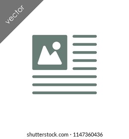 text image layout