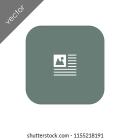 text image layout