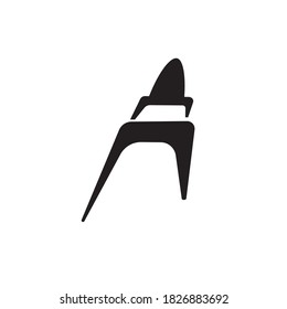 Text logo collection a  pen